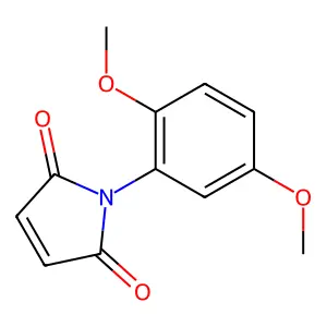 1-(2,5-dimethoxyphenyl)pyrrole-2,5-dione structure