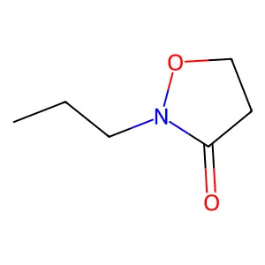 3-ISOXAZOLIDINONE, 2-PROPYL- structure