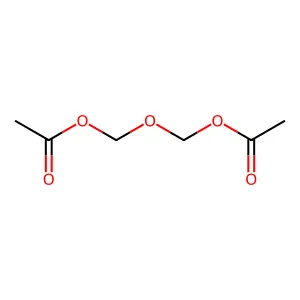 Methanol, oxybis-, diacetate structure