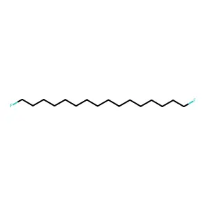1,16-difluorohexadecane structure