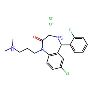 Compound C20H25Cl3FN3O structure