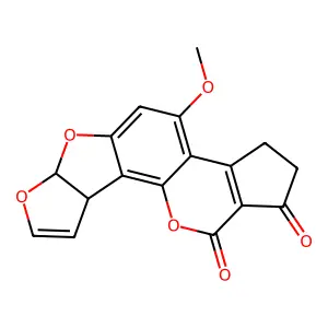11-methoxy-6,8,19-trioxapentacyclo[10.7.0.02,9.03,7.013,17]nonadeca-1,4,9,11,13(17)-pentaene-16,18-dione structure
