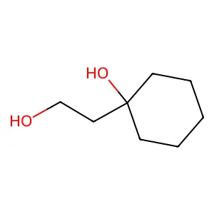 1-(2-hydroxyethyl)cyclohexan-1-ol structure