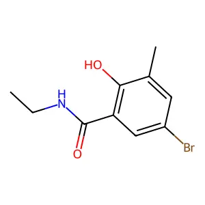 Compound C10H12BrNO2 structure