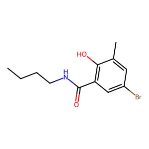 Compound C12H16BrNO2 structure