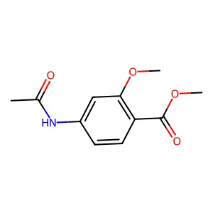 methyl 4-acetamido-2-methoxybenzoate structure