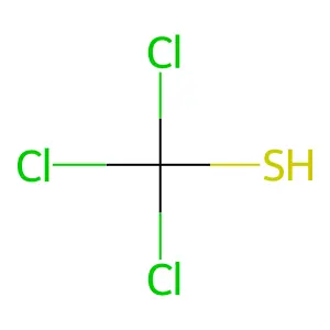 Trichloromethanethiol structure