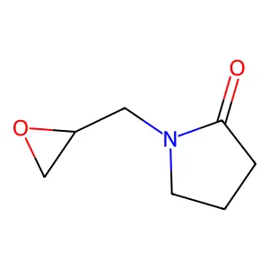 1-[(2r)-oxiran-2-ylmethyl]pyrrolidin-2-one structure