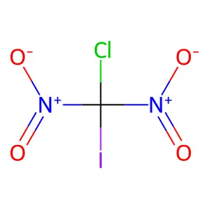 METHANE, CHLORODINITROIODO- structure