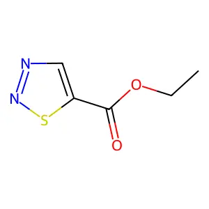 Ethyl 1,2,3-thiadiazole-5-carboxylate structure