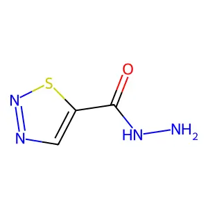 1,2,3-Thiadiazole-5-carbohydrazide structure