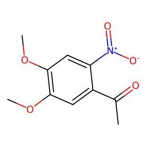 1-(4,5-dimethoxy-2-nitrophenyl)ethanone structure