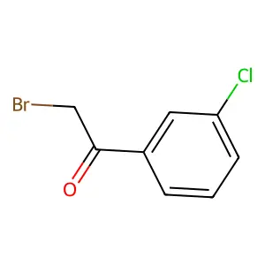 2-bromo-1-(3-chlorophenyl)ethanone structure