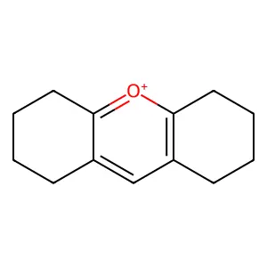 1,2,3,4,5,6,7,8-Octahydroxanthylium structure
