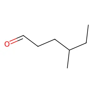 Hexanal, 4-methyl- structure