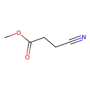 Methyl 3-cyanopropanoate structure