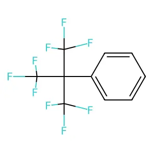 [1,1,1,3,3,3-hexafluoro-2-(trifluoromethyl)propan-2-yl]benzene structure