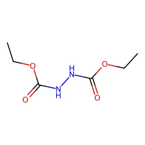 Diethyl 1,2-hydrazinedicarboxylate structure