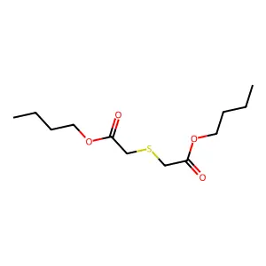 Dibutyl 2,2'-thiobisacetate structure