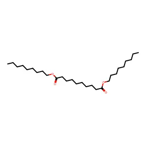Dinonyl sebacate structure
