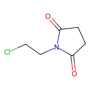 1-(2-Chloroethyl)pyrrolidine-2,5-dione structure