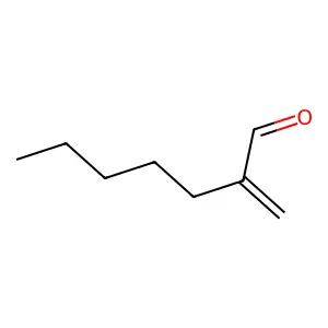 Heptanal, 2-methylene- structure