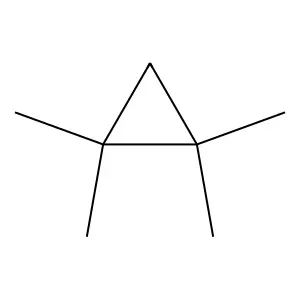 1,1,2,2-Tetramethylcyclopropane structure