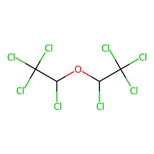 1,2,2,2-tetrachloroethyl ether structure