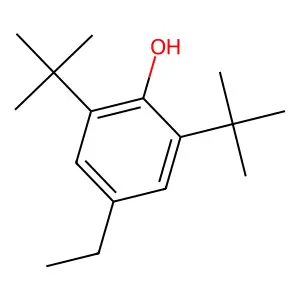 2,6-Di-tert-butyl-4-ethylphenol structure