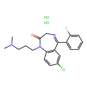 Compound C20H23Cl3FN3O structure