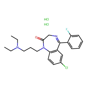 Compound C22H27Cl3FN3O structure