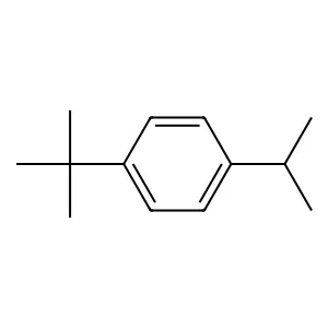 1-Tert-butyl-4-isopropylbenzene structure