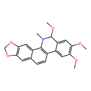 Nitidine pseudomethanolate structure
