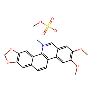 Nitidine methyl sulfate structure