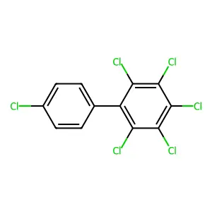 Compound C12H4Cl6 structure