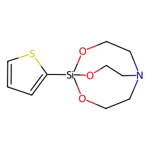 1-(2-Thienyl)silatrane structure