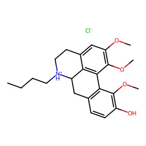Compound C23H30ClNO4 structure
