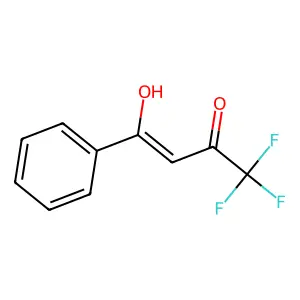 1,1,1-trifluoro-4-hydroxy-4-phenylbut-3-en-2-one structure
