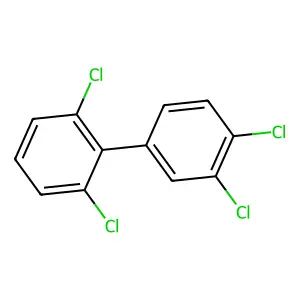 Compound C12H6Cl4 structure