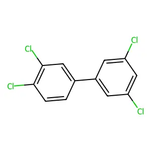 Compound C12H6Cl4 structure