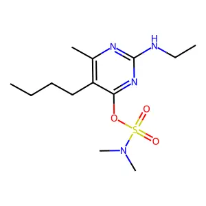 Bupirimate structure