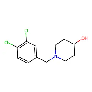 1-(3,4-Dichloro-benzyl)-piperidin-4-ol structure