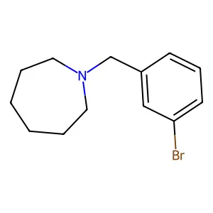 1-(3-bromobenzyl)azepane structure