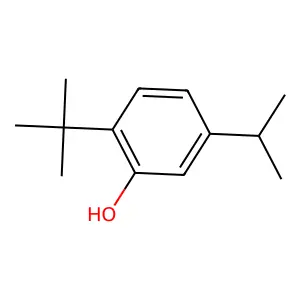 6-tert-Butyl-3-isopropylphenol structure