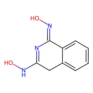 1,3-Di(hydroxyimino)isoquinoline structure