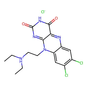 Compound C16H18Cl3N5O2 structure