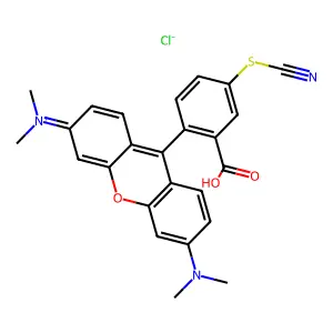 tetramethylrhodamine thiocyanate structure