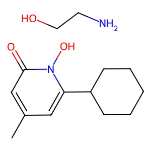 Ciclopirox olamine structure