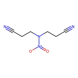 Propanenitrile, 3,3'-(nitroimino)bis- structure