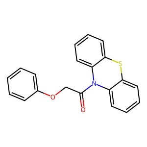 10-(Phenoxyacetyl)-10H-phenothiazine structure